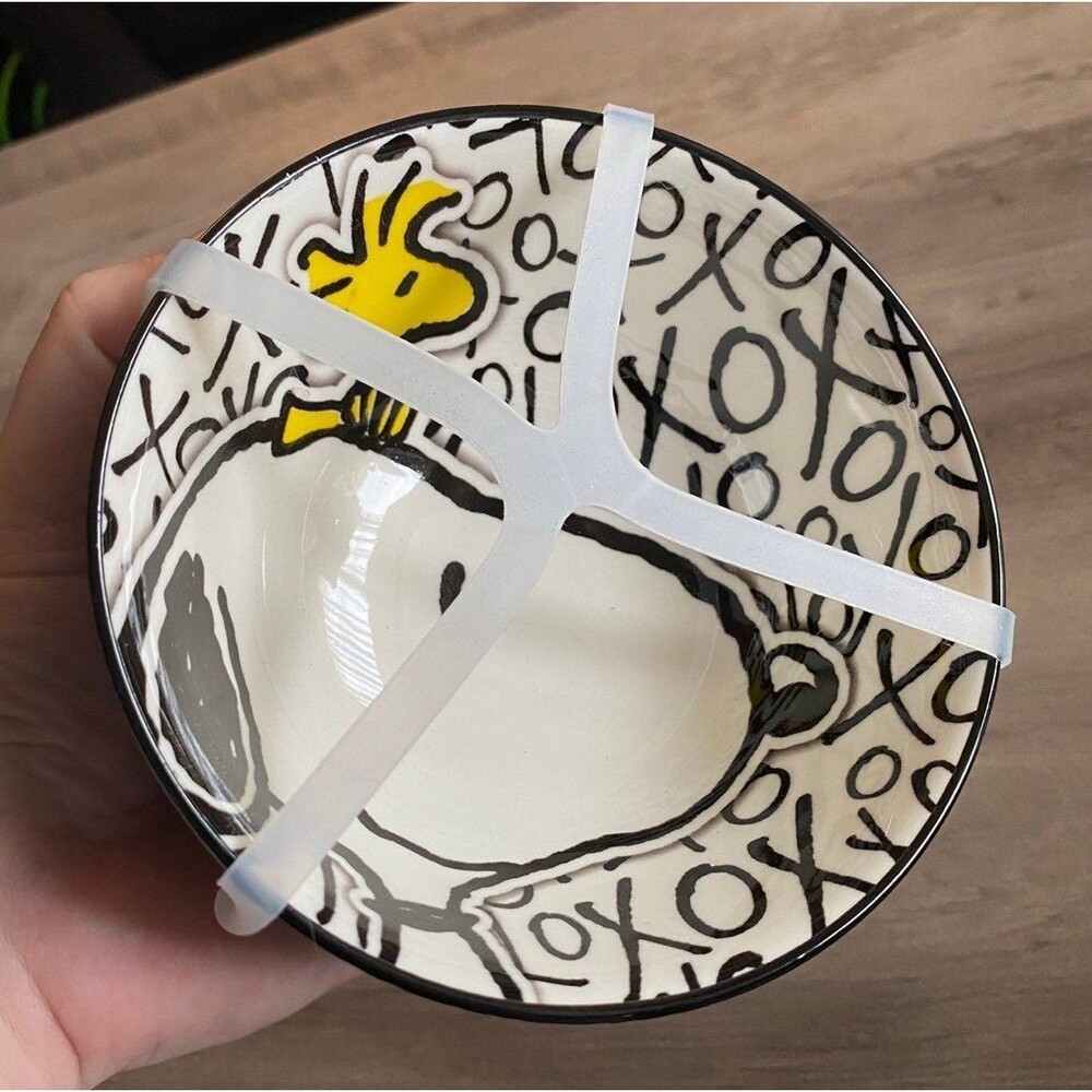 Peanuts Snoopy & Woodstock XOXO Bowl Set